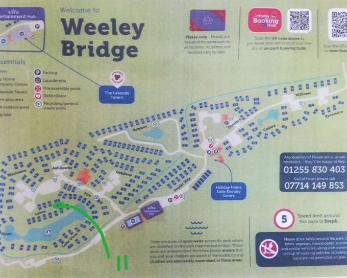 Weeley Bridge Holiday Park Essex UKCaravans4Hire