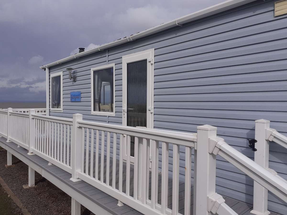 Doniford Bay - Private Caravan With Veranda And Sea Views For Hire At ...