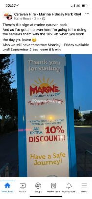Marine Holiday Park, Ref 13201