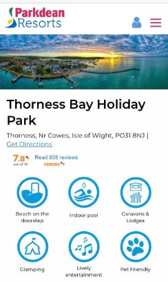Thorness Bay Holiday Park, Ref 13554