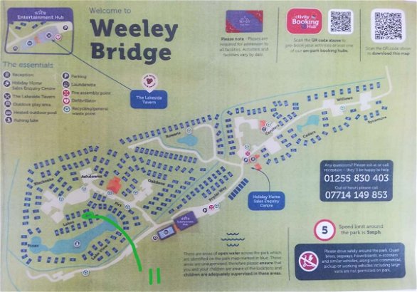 Weeley Bridge Holiday Park, Ref 18210