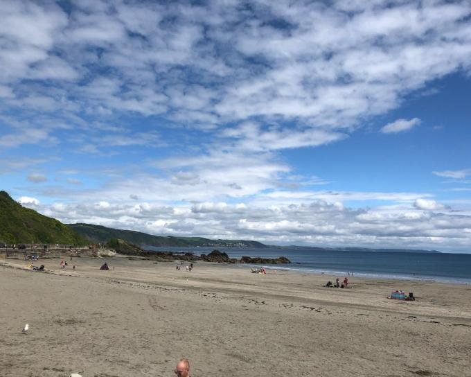 Caravans at Killigarth Manor Holiday Park, Polperro